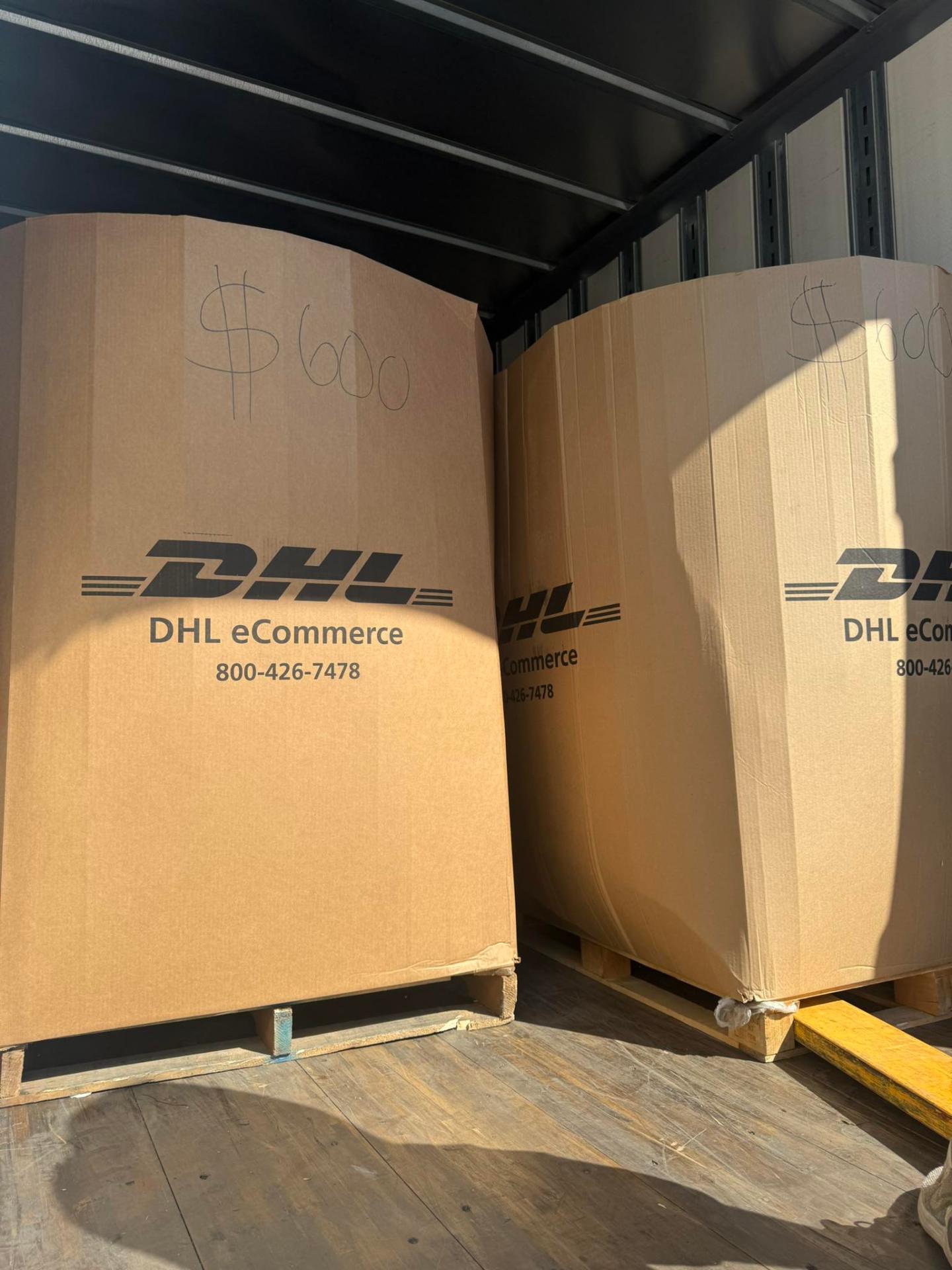 DHL Returned Mail liquidation truckload