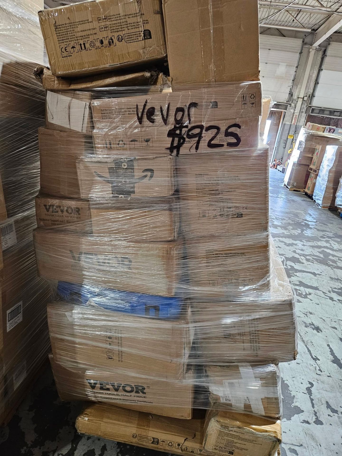 Vevor liquidation truckload